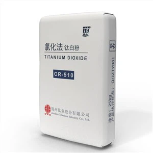 Rutilo titanio Dioixde CITIC CR-510 prodotto mediante processo di cloruro