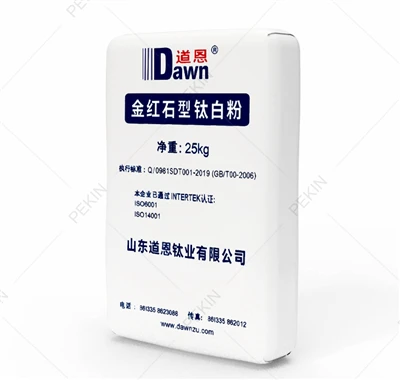 ​Rutile TiO2 Dawn R-2195 ad alto punto di bianco